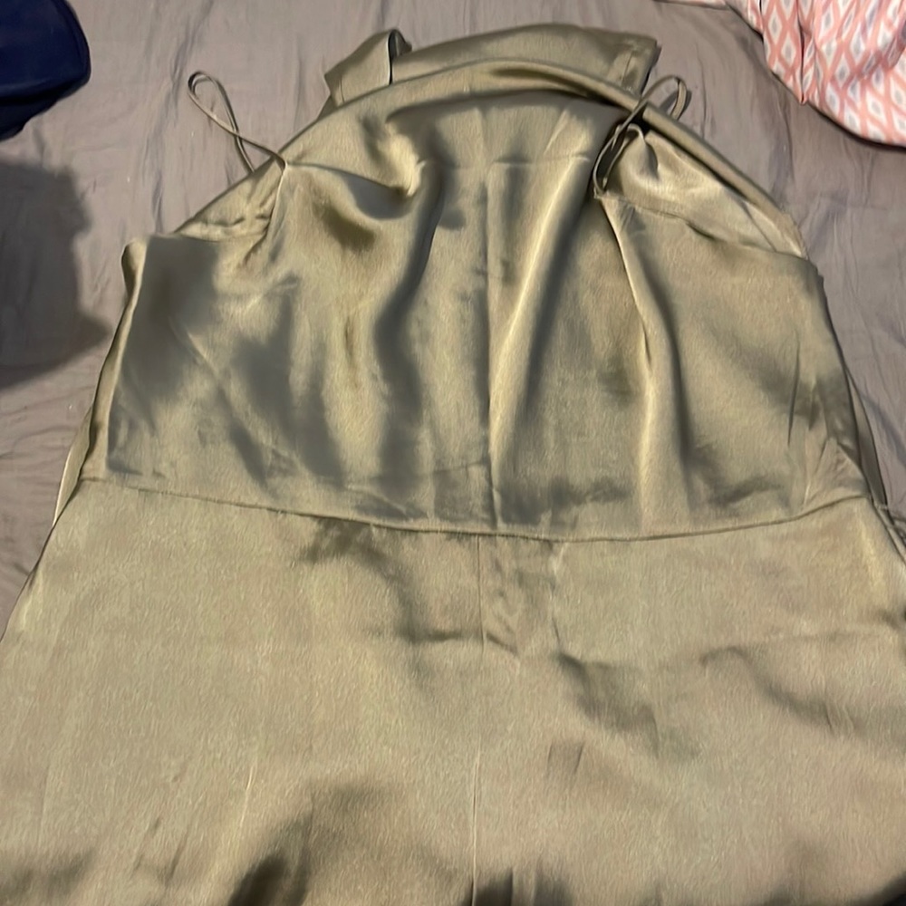Gold shade looks more olive green